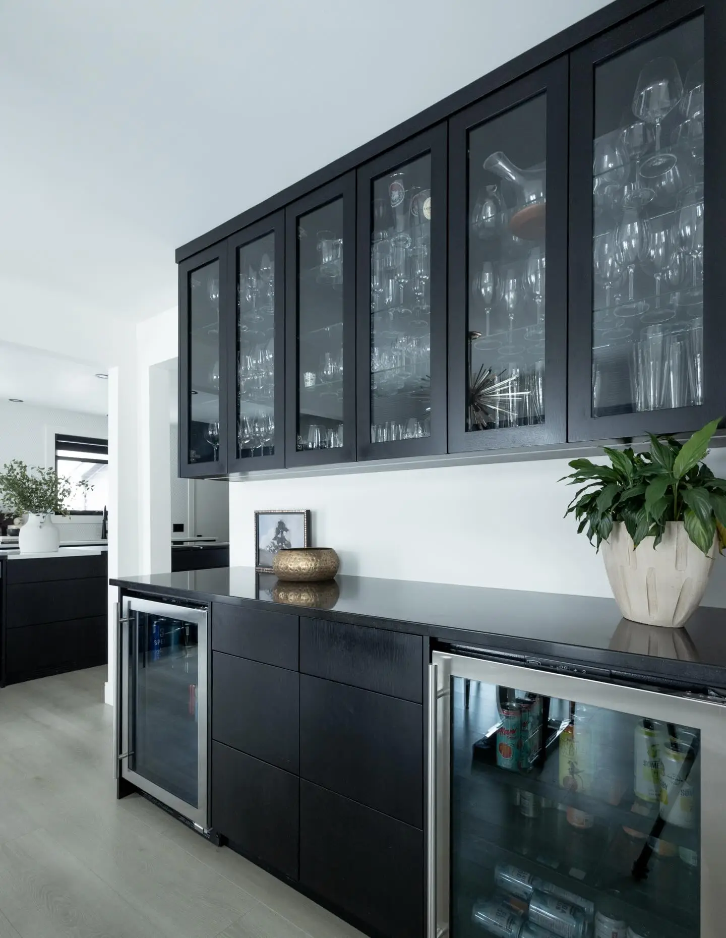 Custom Bar with Beverage Coolers - Image 1