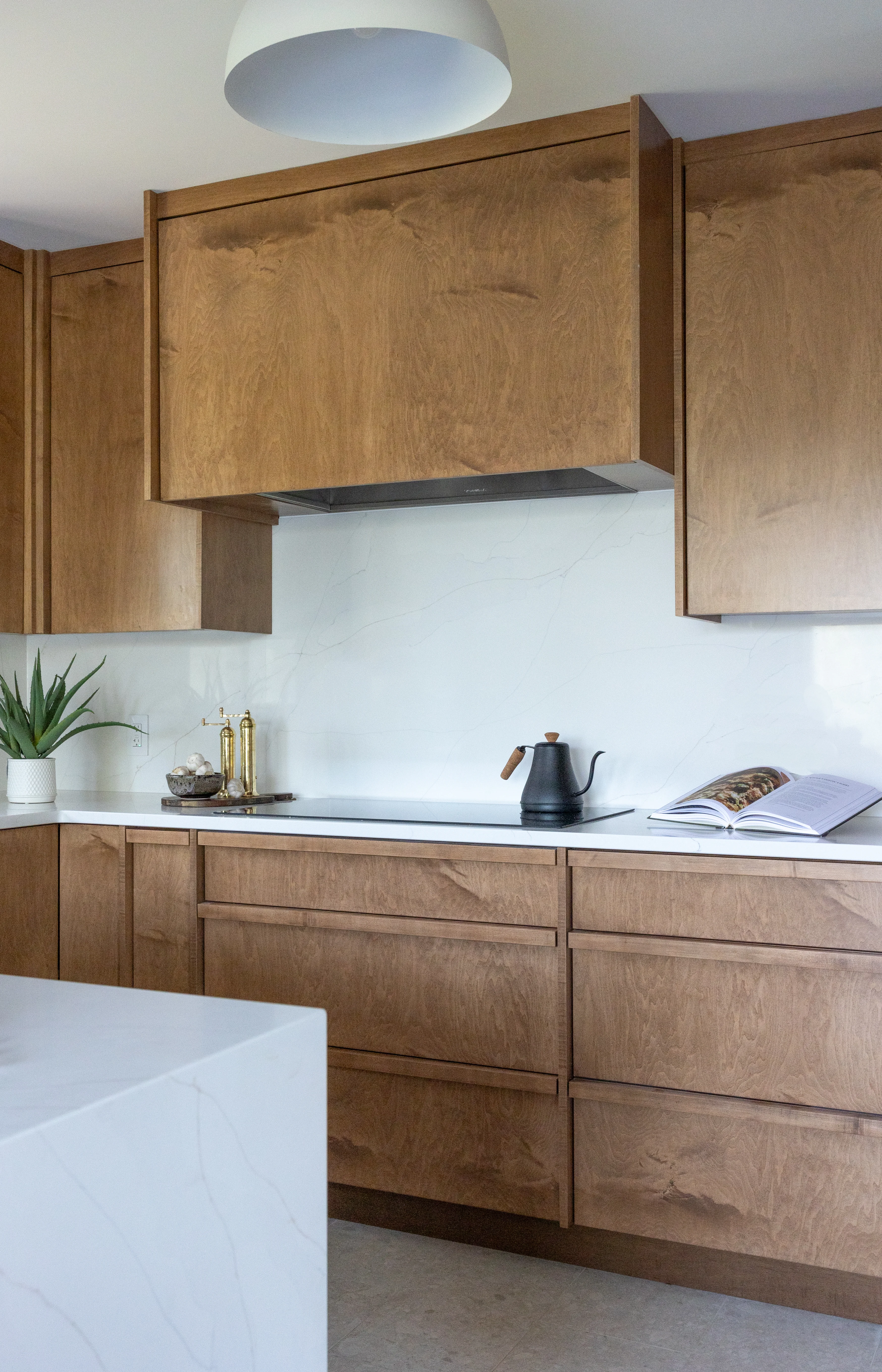 Modern Warm Wood Kitchen - Image 1