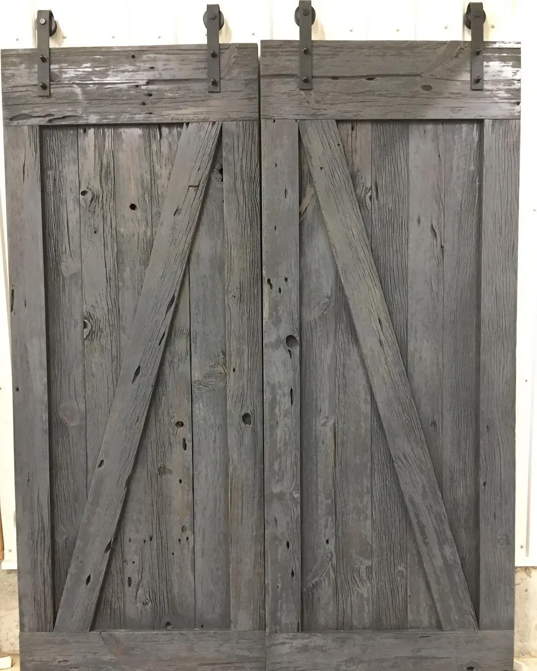 Reclaimed Wood Pantry Door - Image 1