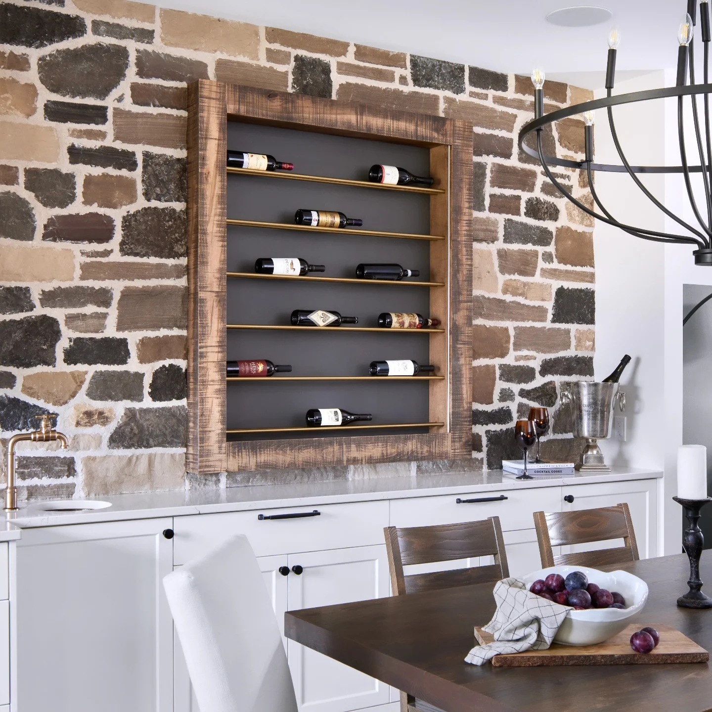 Dining Wall Unit with Integrated Lighting - Image 1