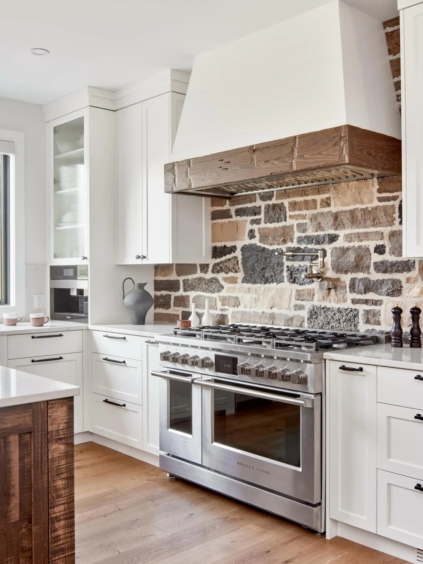 Farmhouse Kitchen with Fieldstone Accents - Image 1