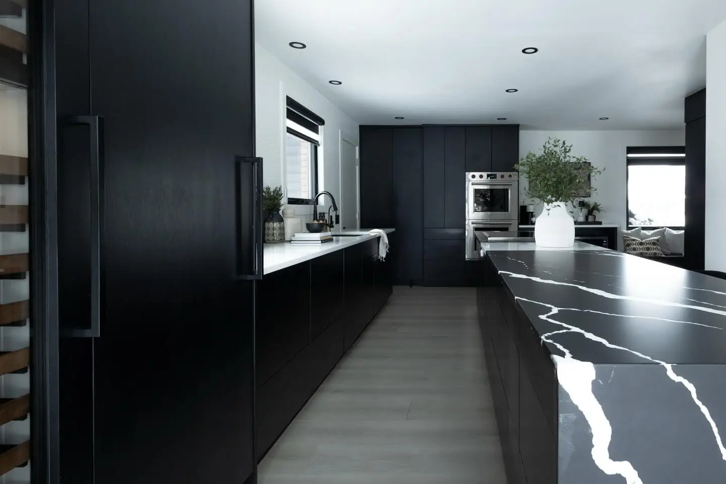 Dark Minimalist Kitchen - Image 2