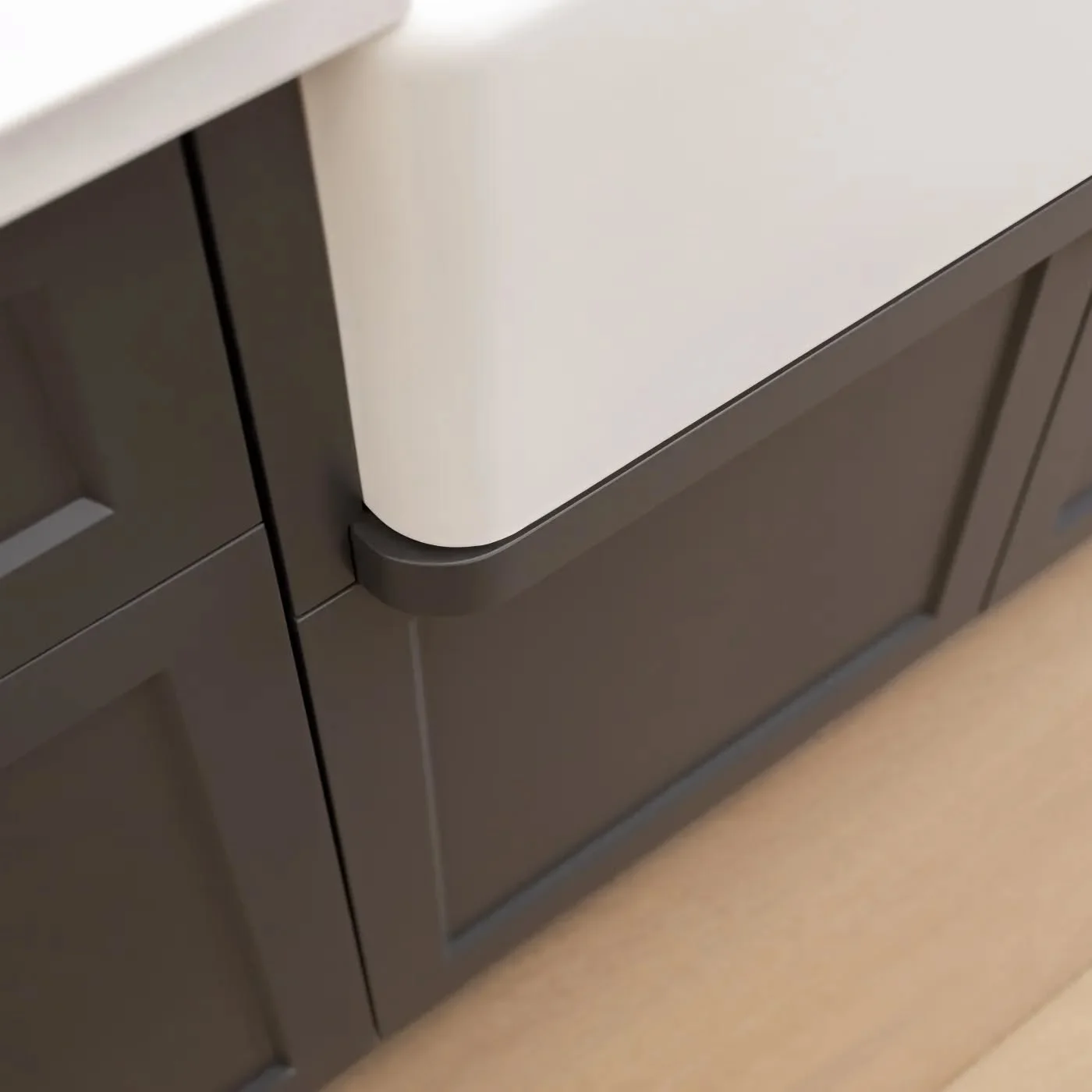 White Oak Island Kitchen - Image 2