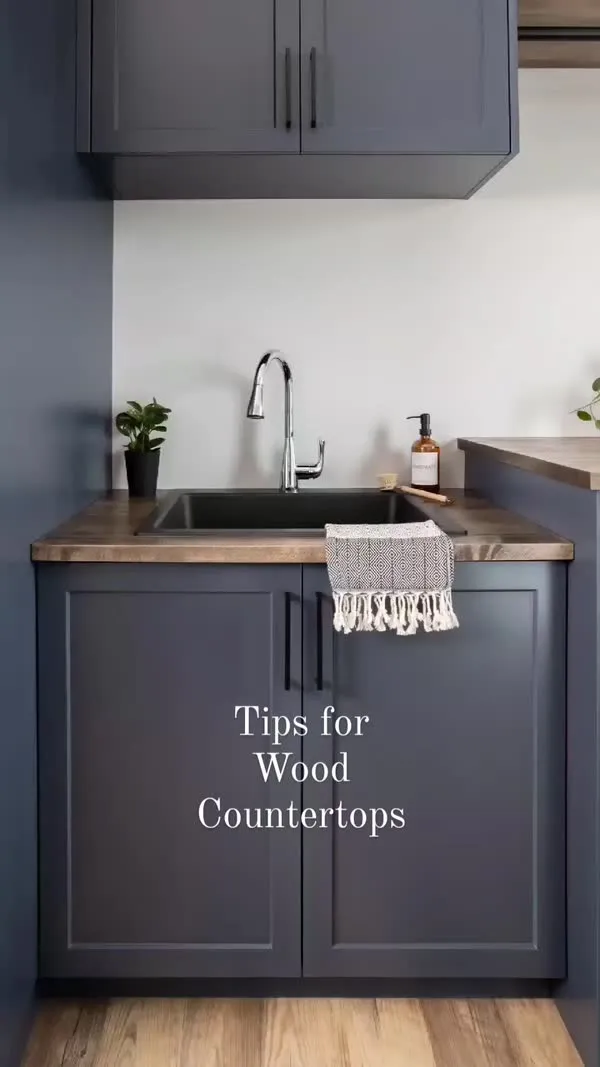 Video thumbnail: Solid Wood Countertop Tips