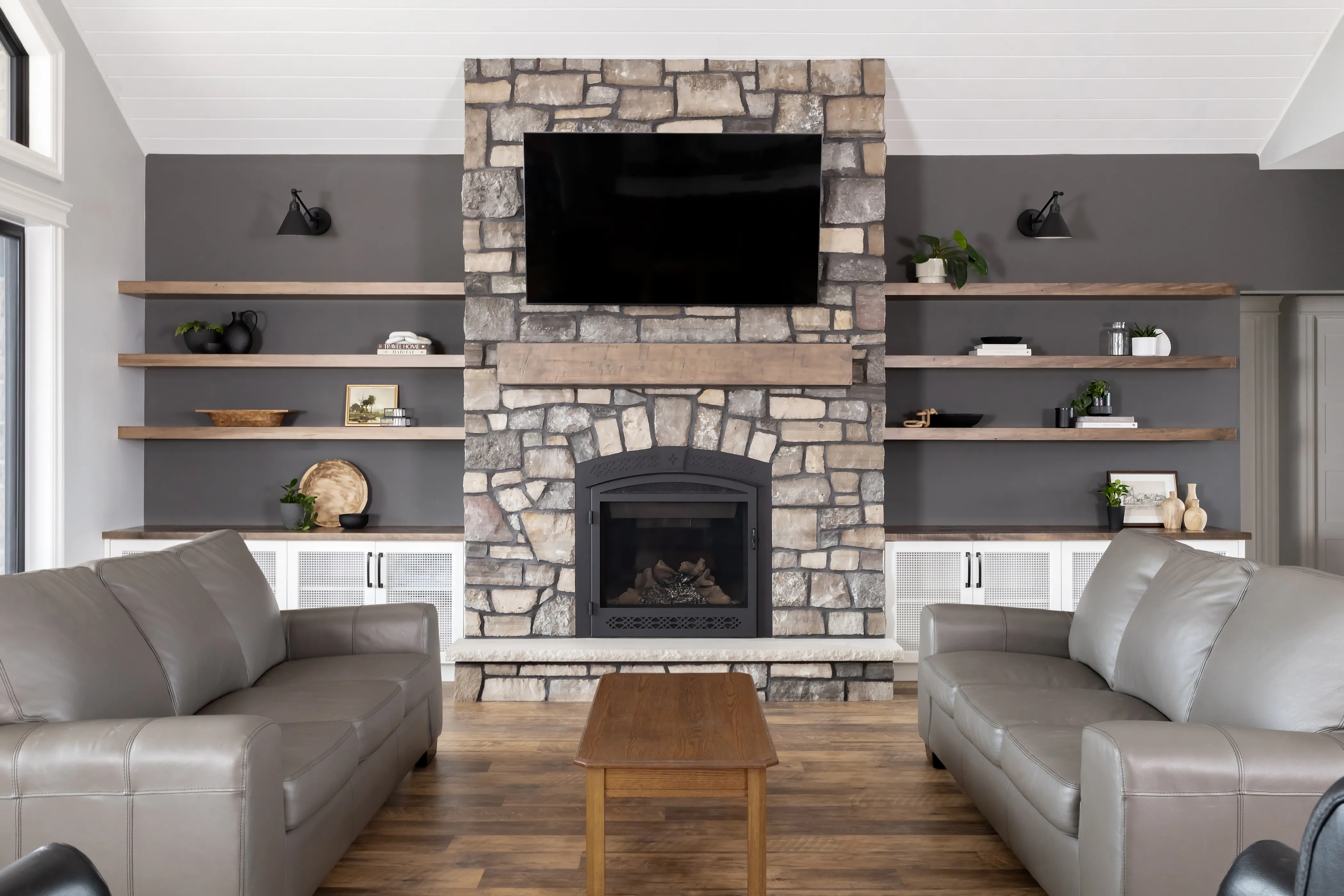 Brunner-Ball Residence - Fireplace Surround - Image 1