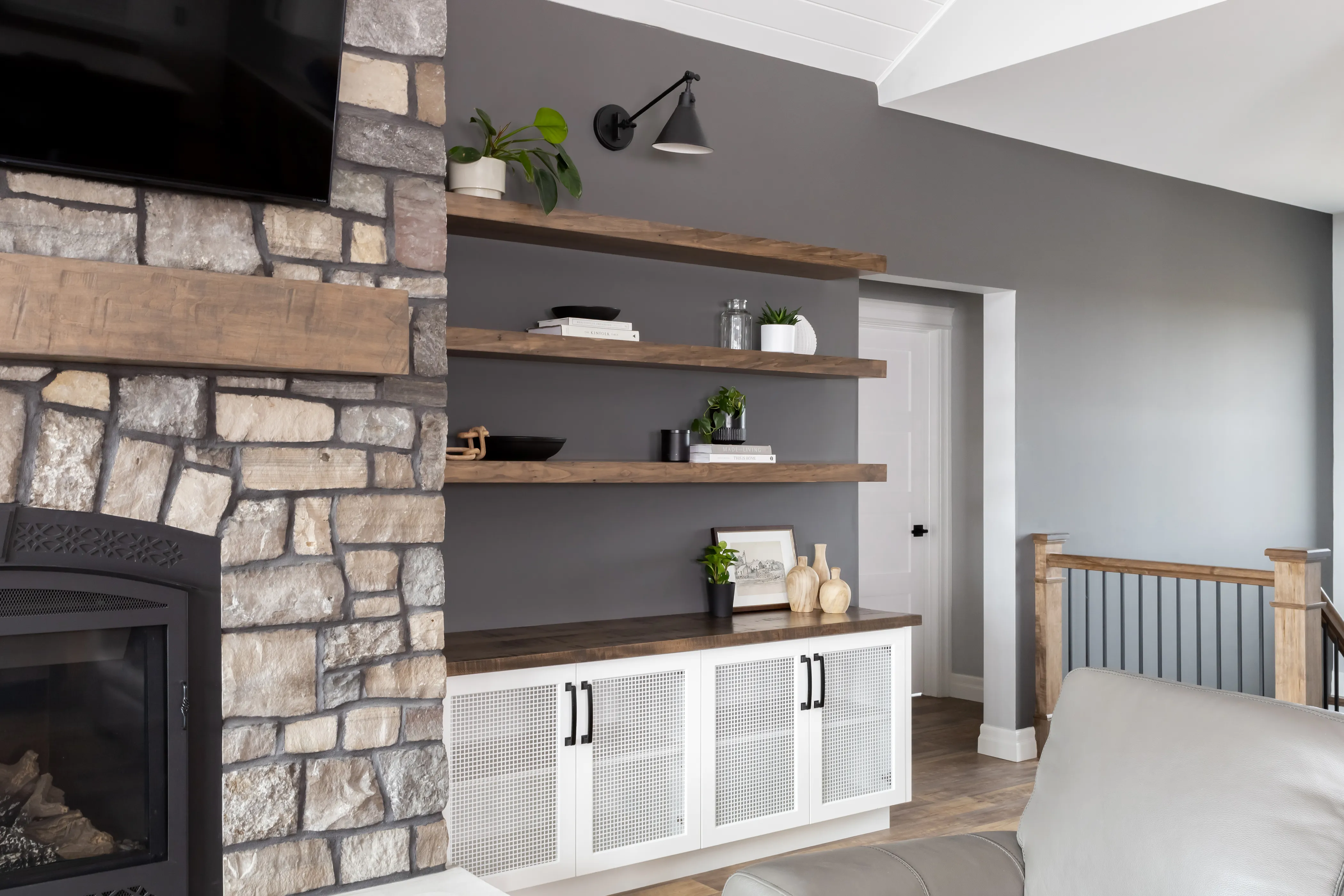 Brunner-Ball Residence - Fireplace Surround - Image 3