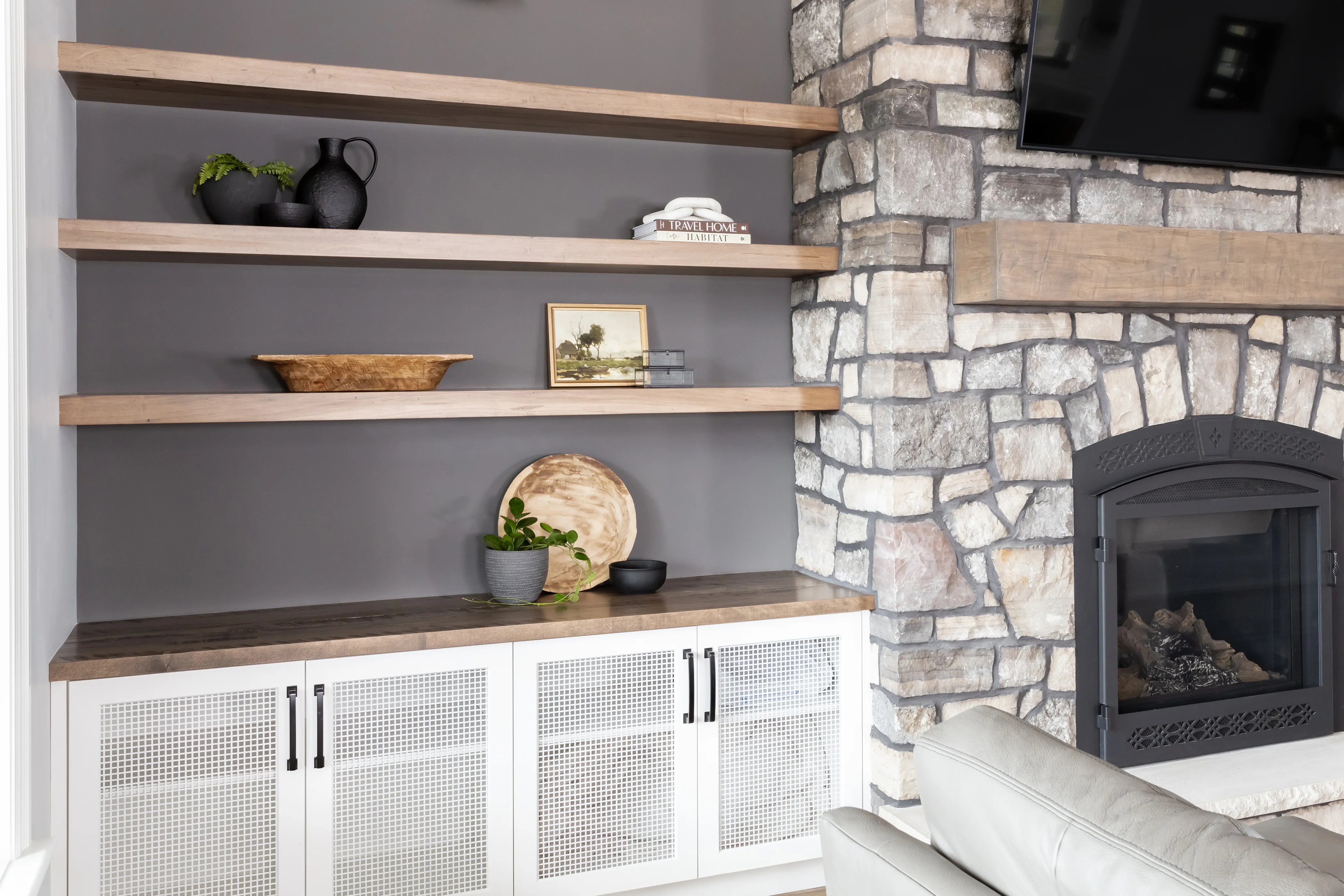 Brunner-Ball Residence - Fireplace Surround - Image 4