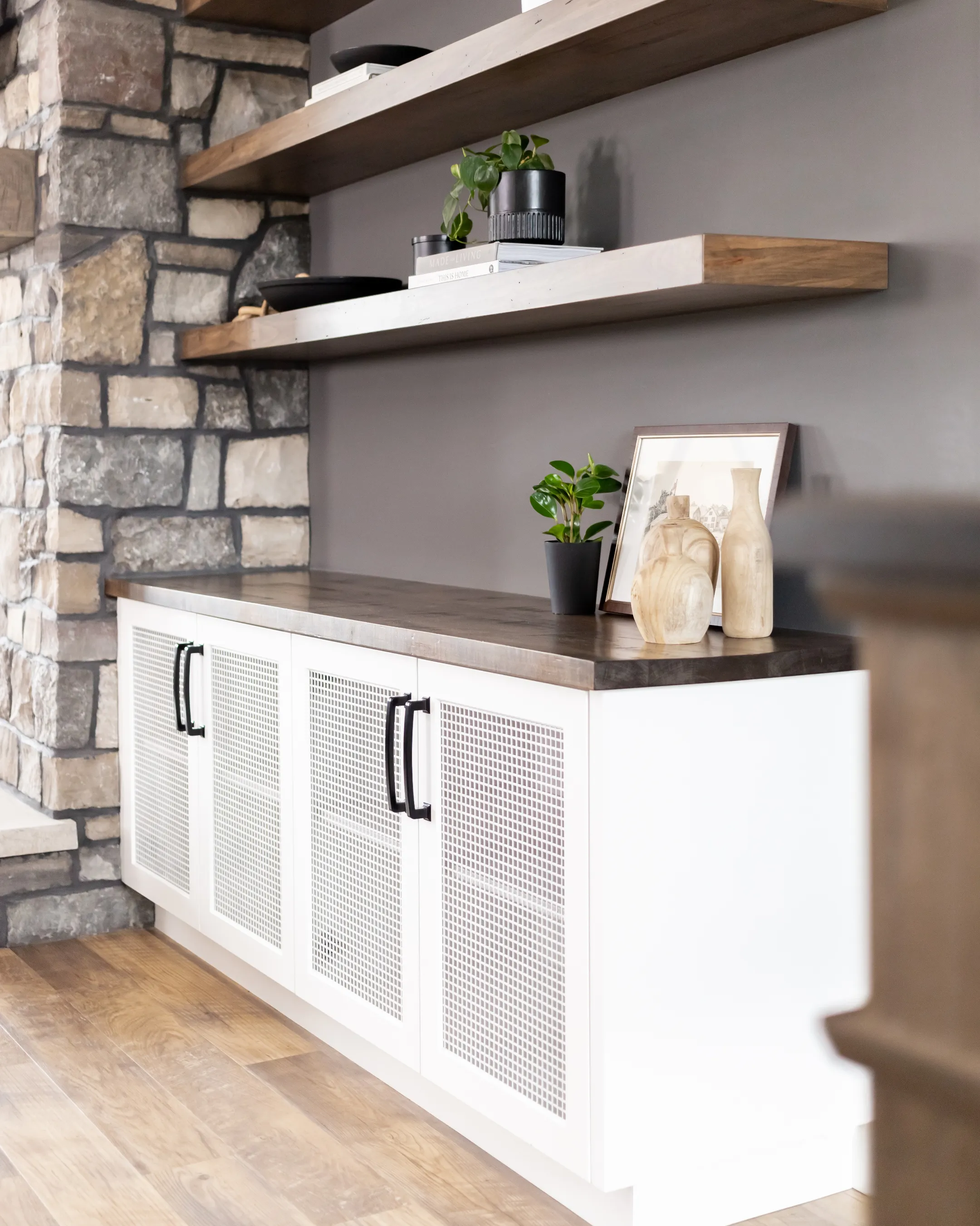 Brunner-Ball Residence - Fireplace Surround - Image 9